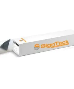 VINIL BLANCO MATTE SIGNTACK SERIE B180 FONDO GRIS DE 1.07MTS X 50MTS