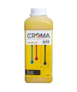 LITRO DE TINTA PARA DTF CROMA COLOR AMARILLO