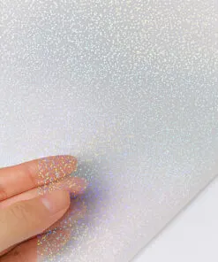 YARDA VINIL 48″ PULGADAS LAMINADOR NOVO-CAL HOLOGRAFICO PUNTOS PEQUEÑOS