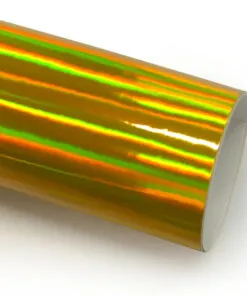 YARDA VINIL 48″ PULGADAS NOVO-CAL HOLOGRAFICO DORADO