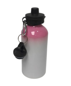 PACHON DE ALUMINIO BLANCO CON PARTE SUPERIOR ROSADA