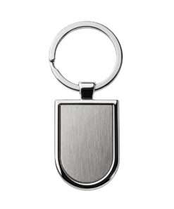 LLAVERO SUBLIMABLE DE METAL TIPO ESCUDO