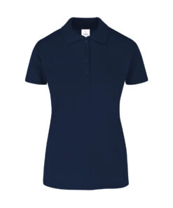 CAMISA TIPO POLO MUJER COLOR AZUL MARINO TALLA S