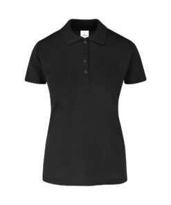 CAMISA TIPO POLO MUJER COLOR NEGRO TALLA S