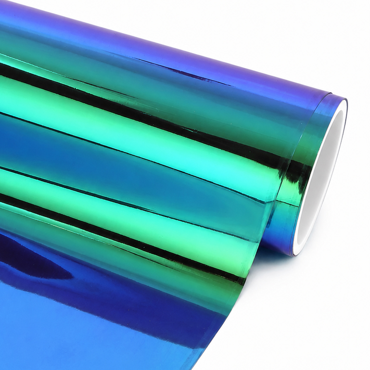 Vinil Holografico Opal Peacock Blue