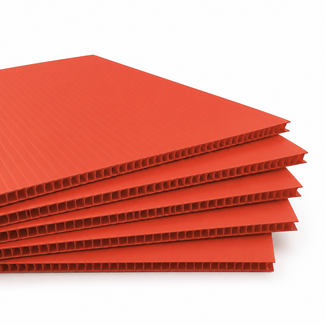 Coroplast Rojo 4mm