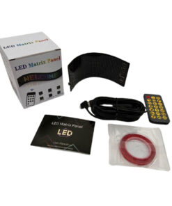 RÓTULO LED FLEXIBLE DIGITAL DE 20X64 MATRIZ PUBLICITARIA