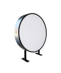 CAJA DE LUZ DOBLE REDONDA DE 60CMS